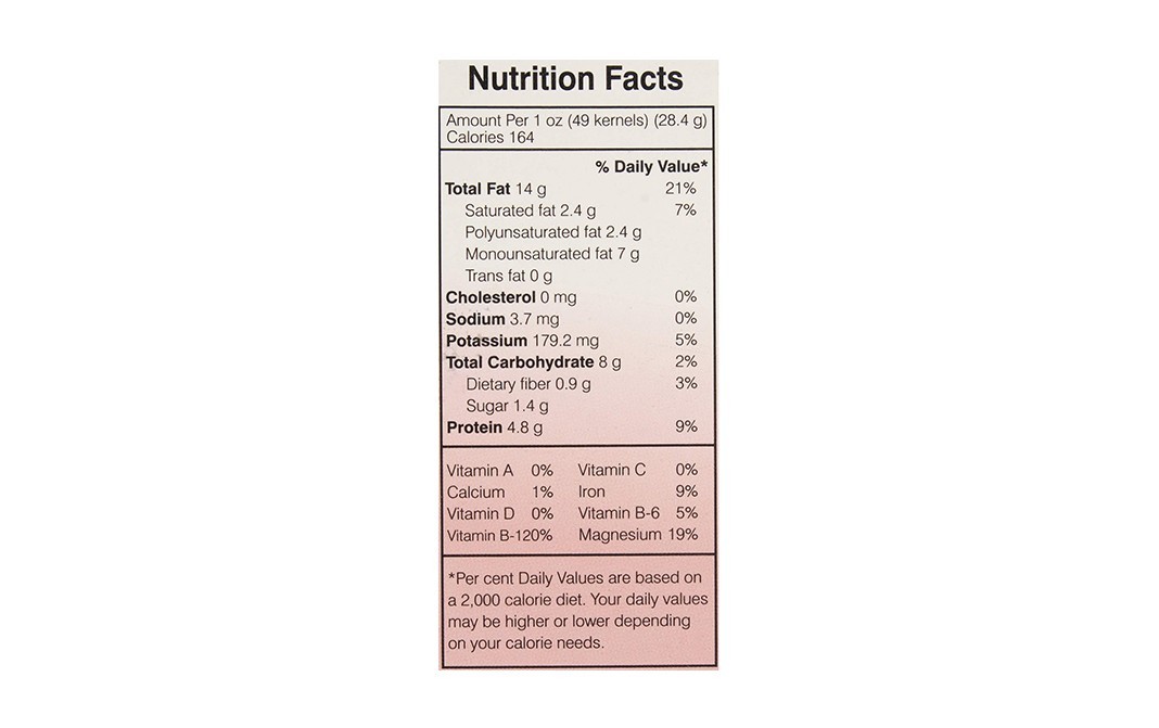 D'nature Fresh Roasted Black Pepper Cashewnuts   Box  250 grams